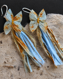 Botanical Dye Butterfly Earrings