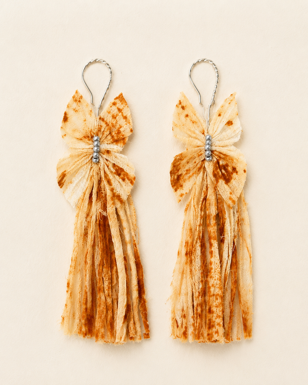 Botanical Dye Butterfly Earrings